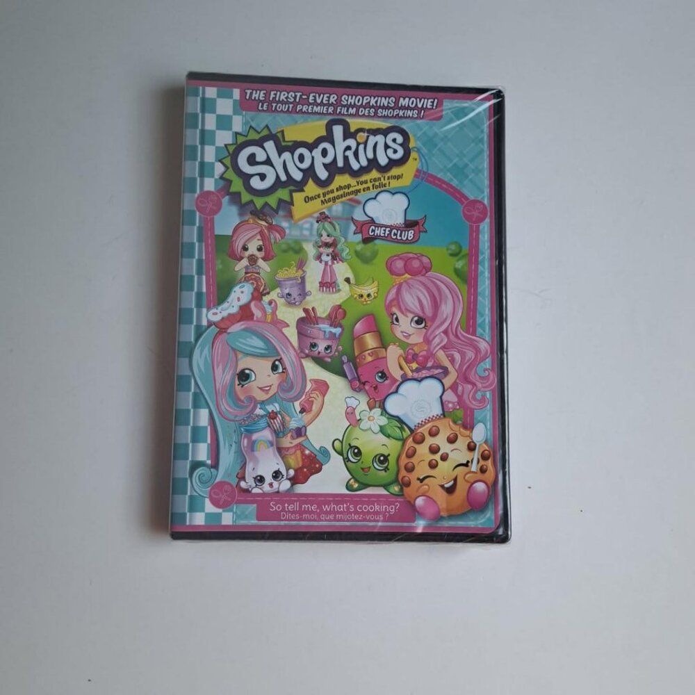 Shopkins Chef Club (DVD) Brand New / Sealed cartoon